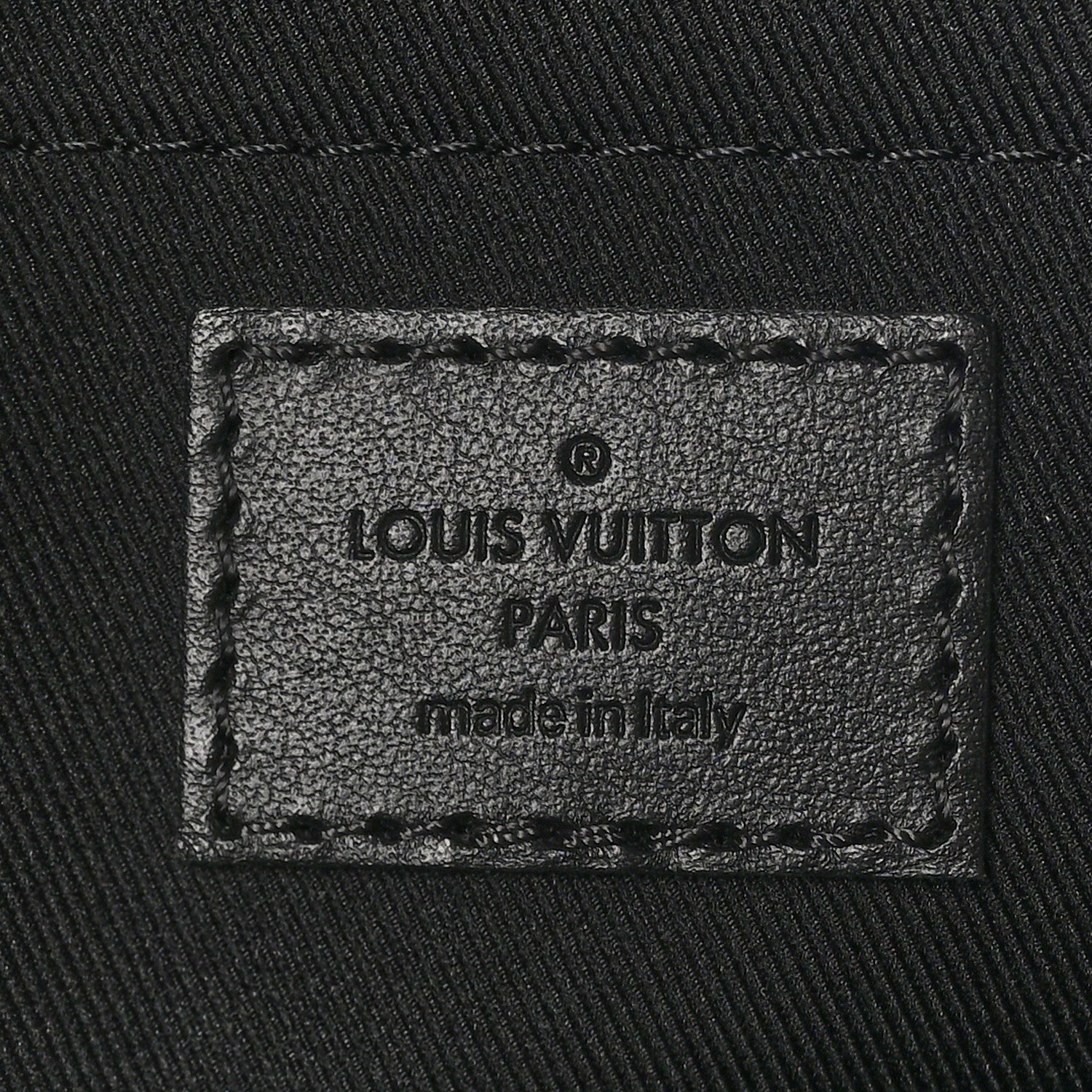 Louis Vuitton Monogram Eclipse Sac Plat 24H 6 of 9