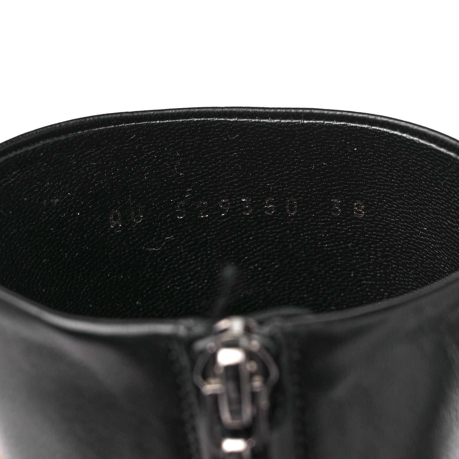 Saint Laurent Nappa Vendome Loulou Ankle Zip Boot 38 Black 7 of 9