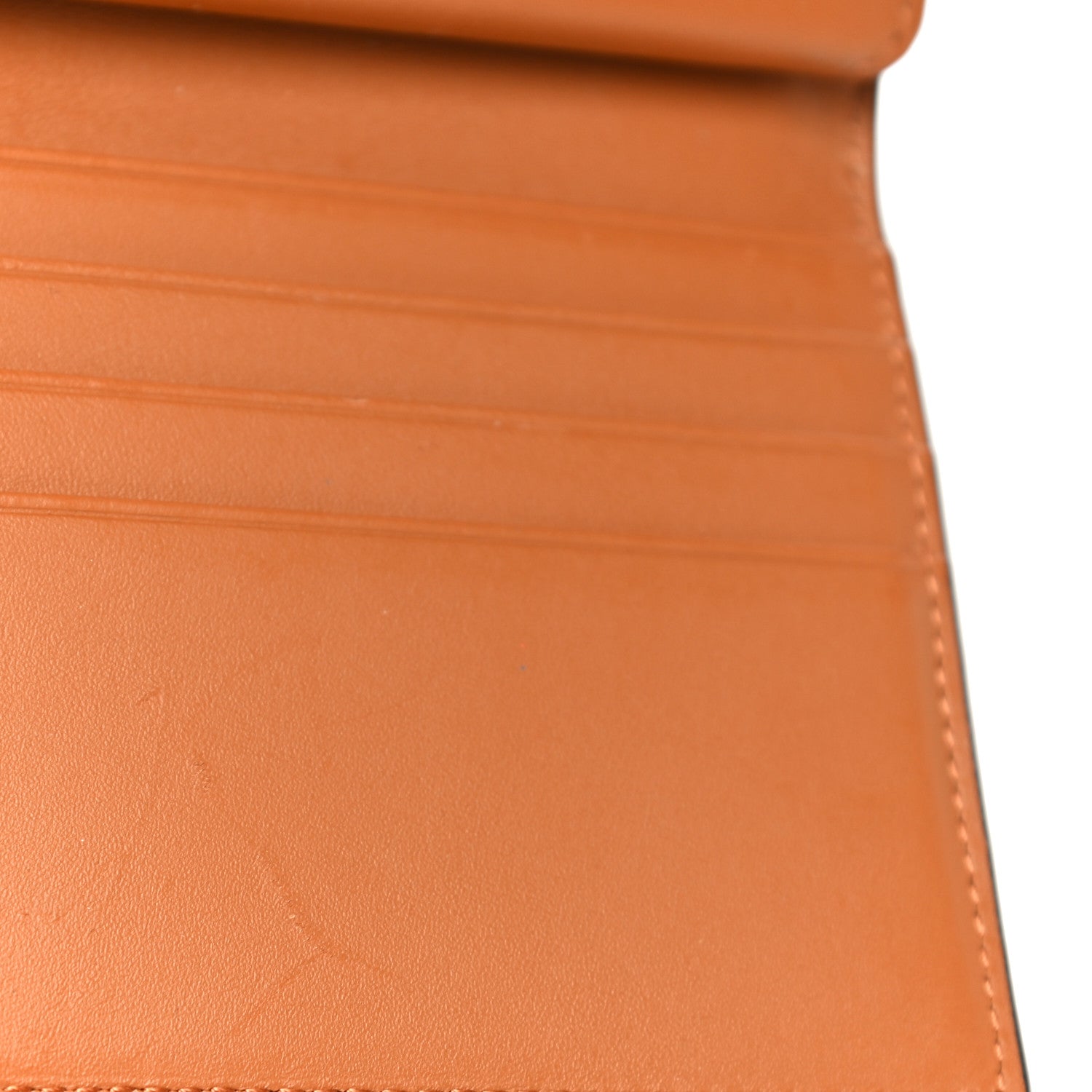 MCM Visetos Large Trifold Flap Wallet Cognac 21 of 23