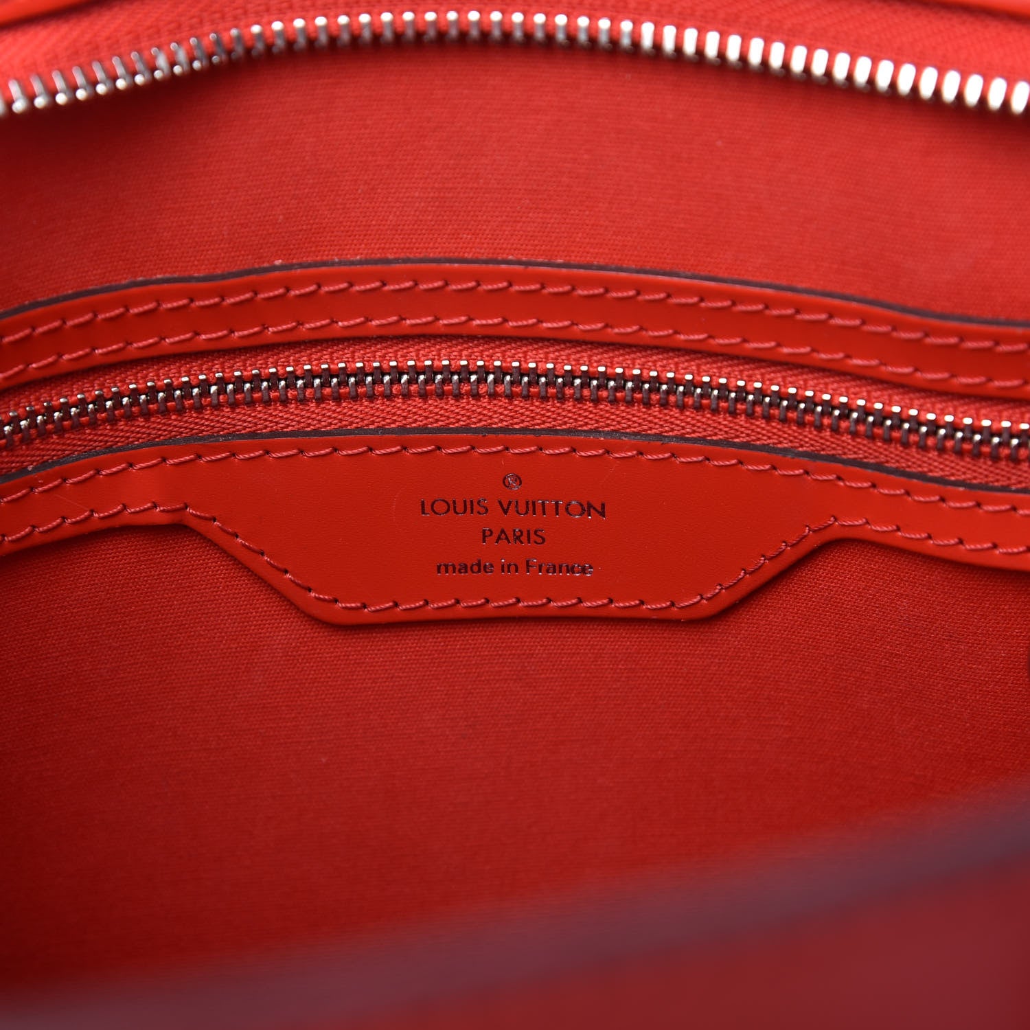 Louis Vuitton Epi Brea MM Coquelicot 8 of 10