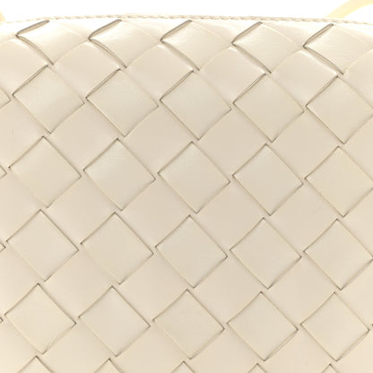 Bottega Veneta Nappa Intrecciato Metallic Knot Mini Loop Camera Bag Bone 7 of 10