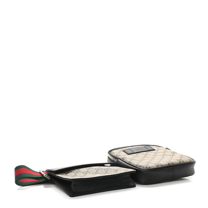 Gucci GG Supreme Monogram Web Belt Bag Black 4 of 10