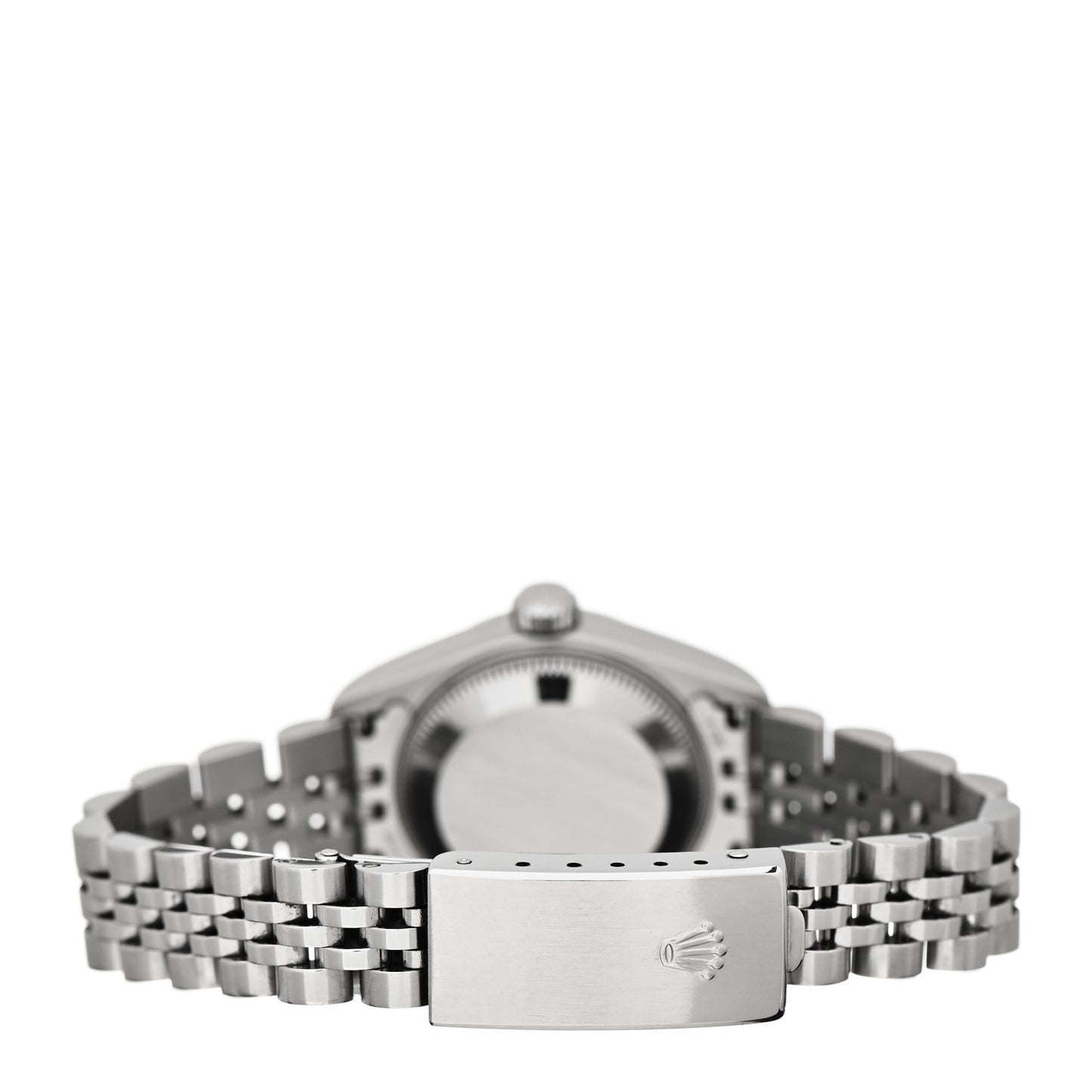 Stainless Steel 18K White Gold Mother of Pearl 26mm Oyster Perpetual Datejust Watch Roman 79174