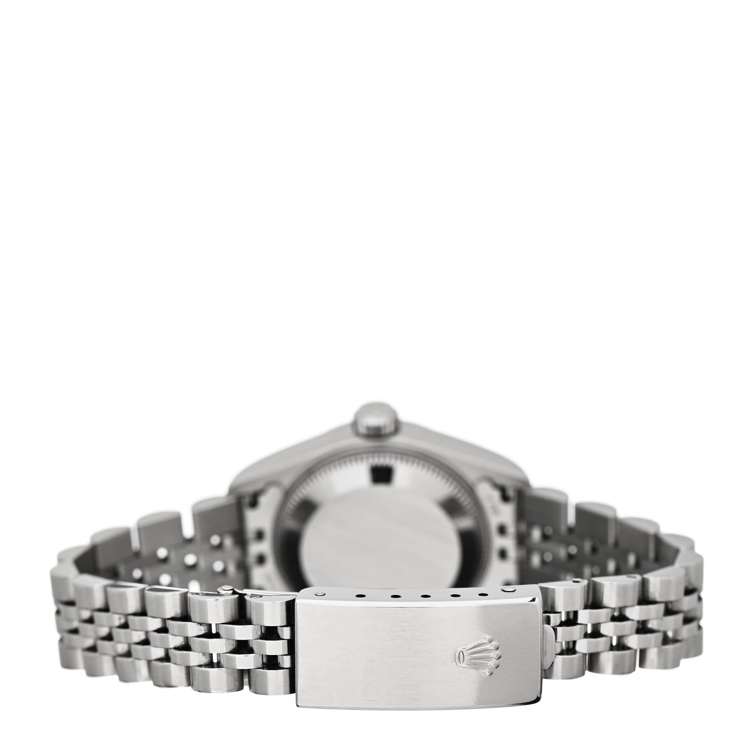 Rolex Stainless Steel 18K White Gold Mother of Pearl 26mm Oyster Perpetual Datejust Watch Roman 79174 3 of 4