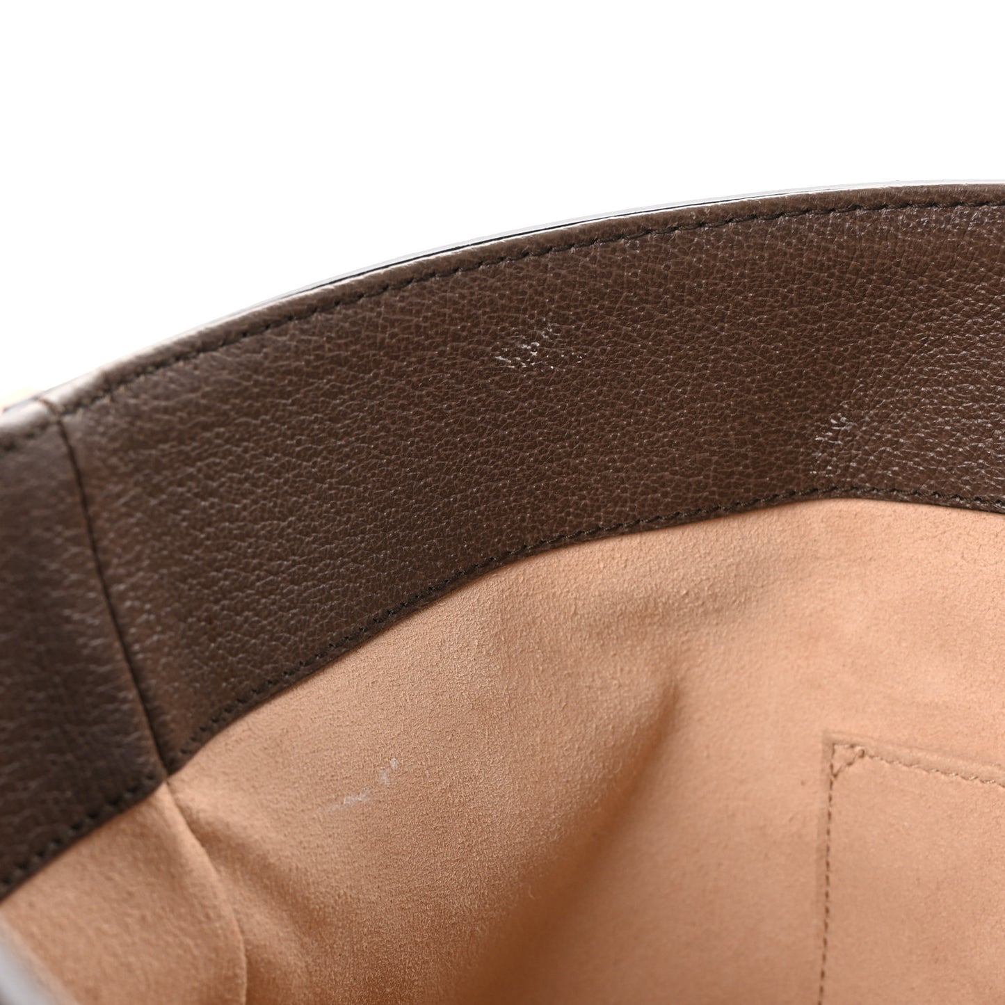 GG Supreme Monogram Medium Ophidia Shopping Tote Brown