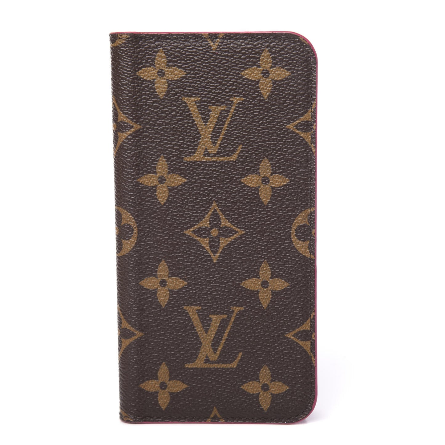 Monogram iPhone X/XS Folio Case Rose Pop