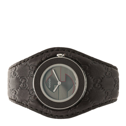Gucci Stainless Steel Calfskin 36mm U-Play Quartz Watch Brown 2 of 5