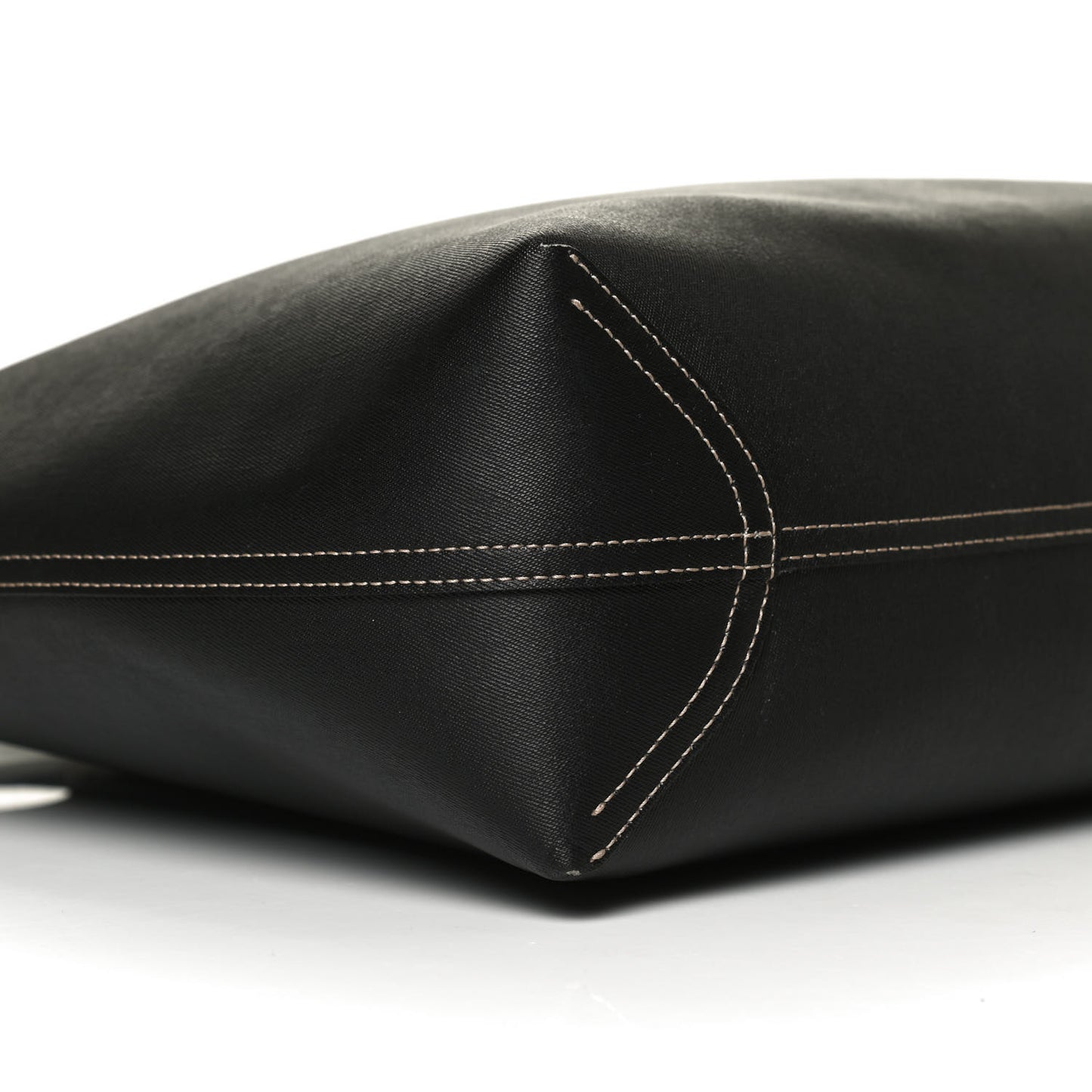 Calfskin GG Supreme Monogram Medium Reversible Tote Black