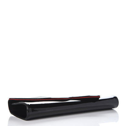 Christian Louboutin Patent So Kate Baguette Clutch Black 4 of 8