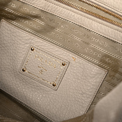 Prada Vitello Daino Tote Sabbia 8 of 20