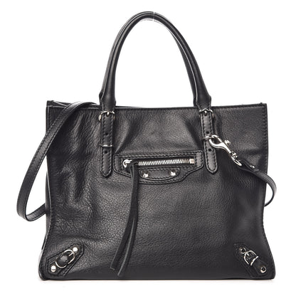 Balenciaga Calfskin Papier Mini A4 Tote Black 1 of 11