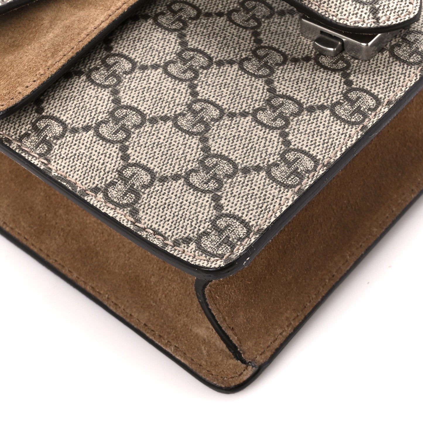 GG Supreme Monogram Mini Dionysus Shoulder Bag Taupe