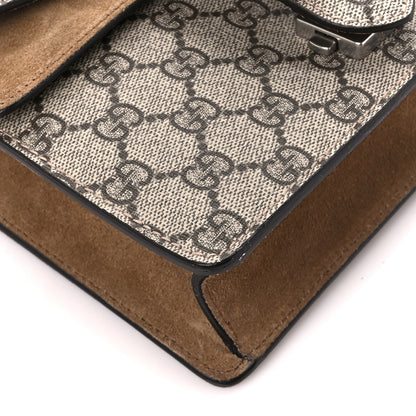 Gucci GG Supreme Monogram Mini Dionysus Shoulder Bag Taupe 9 of 11