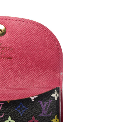 Louis Vuitton Monogram Multicolor Business Card Holder Black Grenade 8 of 8