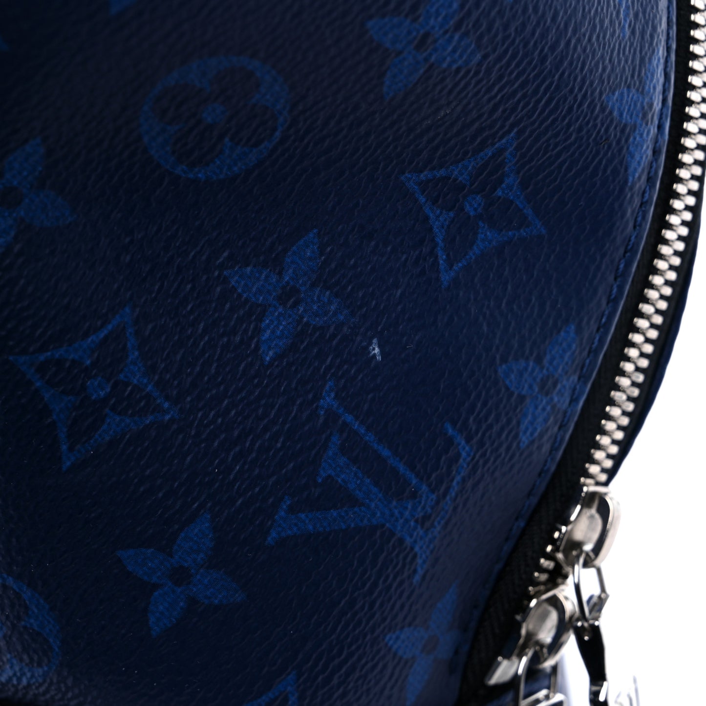 Taiga Monogram Discovery Backpack PM Cobalt