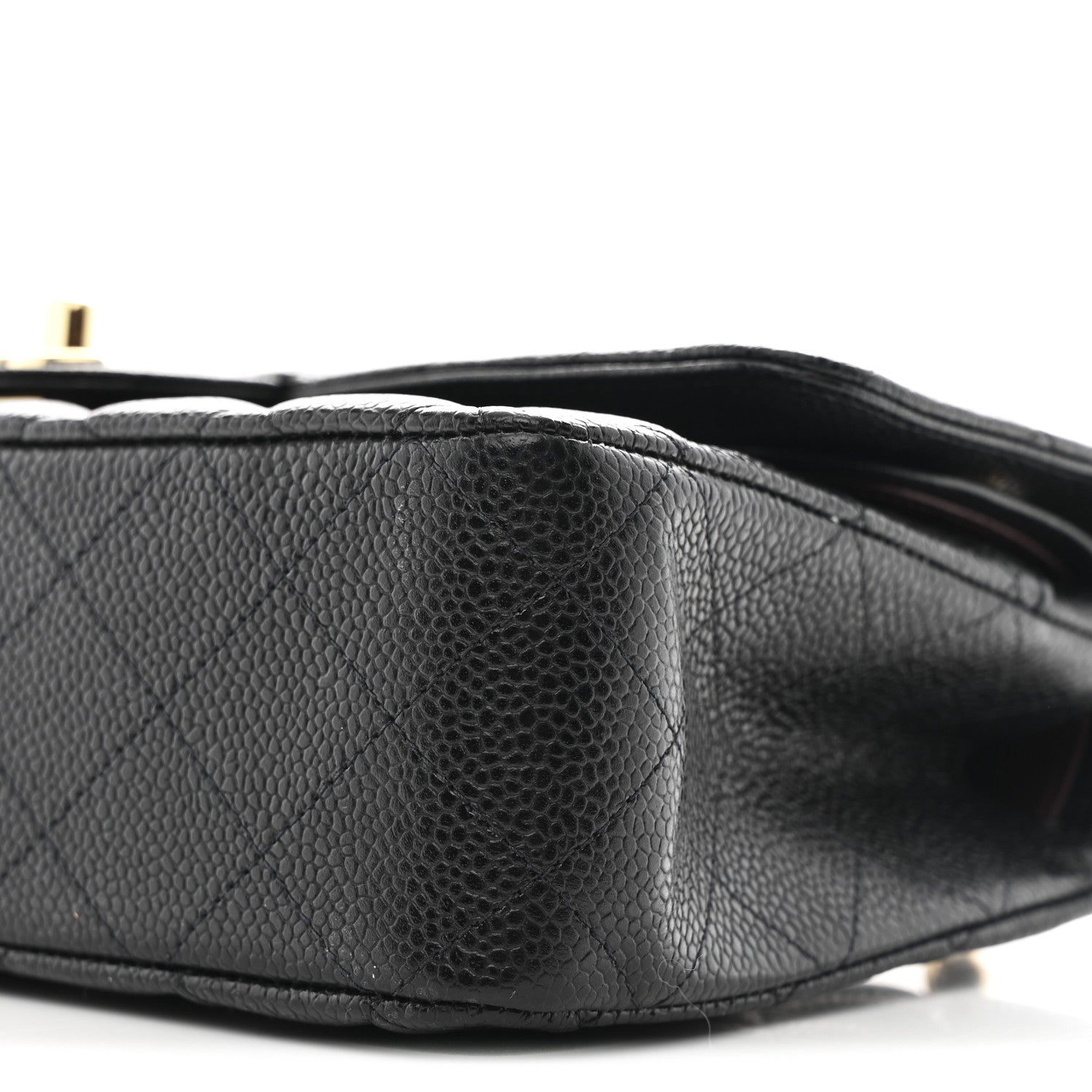 Chanel Caviar Quilted Medium Double Flap Black 10 of 11