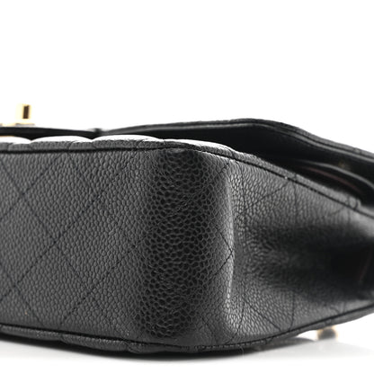 Chanel Caviar Quilted Medium Double Flap Black 10 of 11