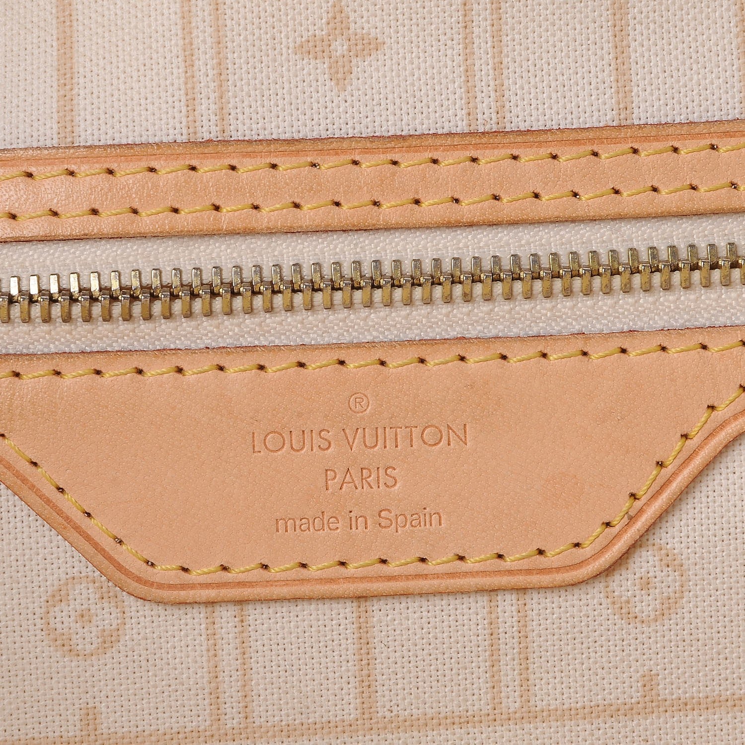 Louis Vuitton Damier Azur Neverfull MM 6 of 8