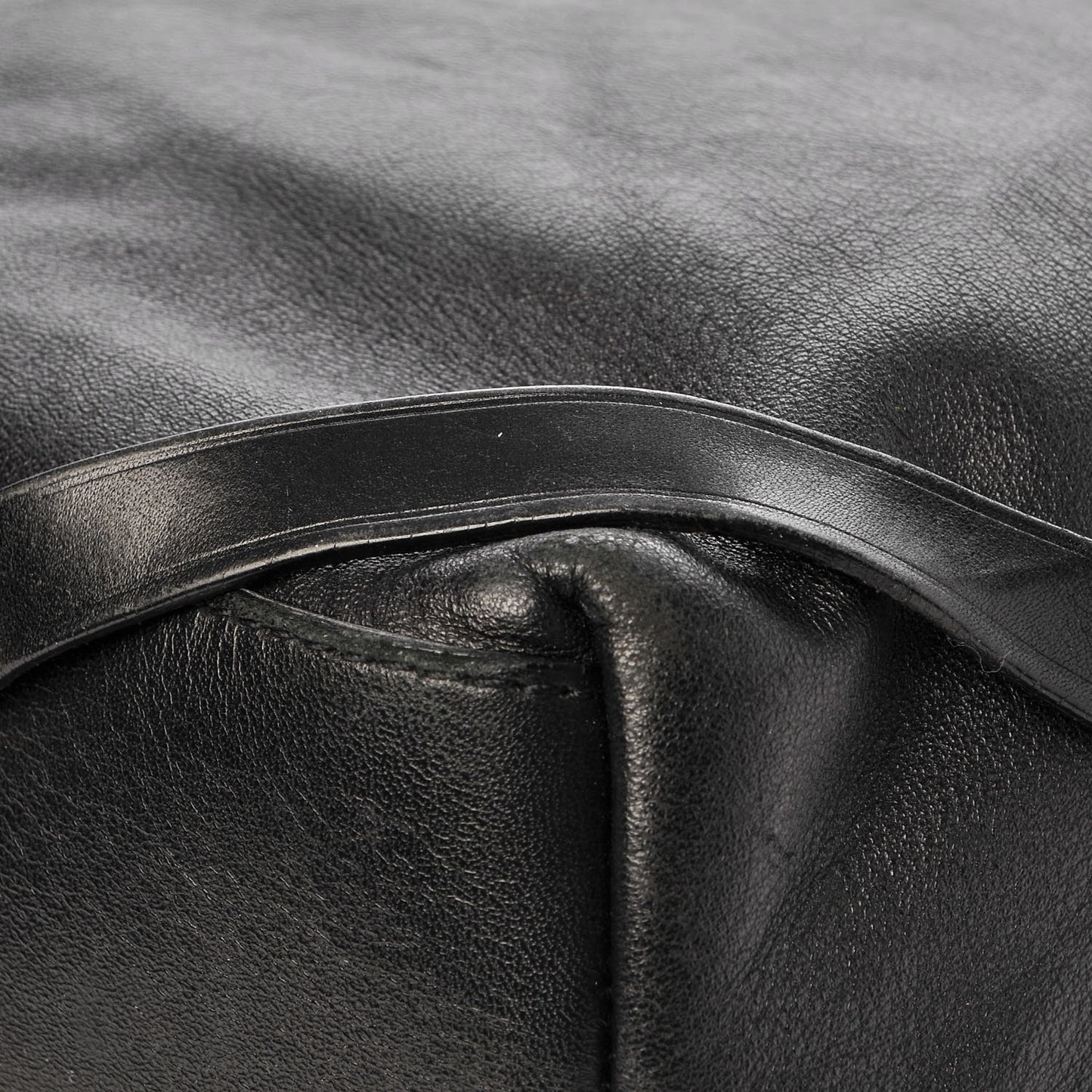Lambskin Medium East West Tote Black