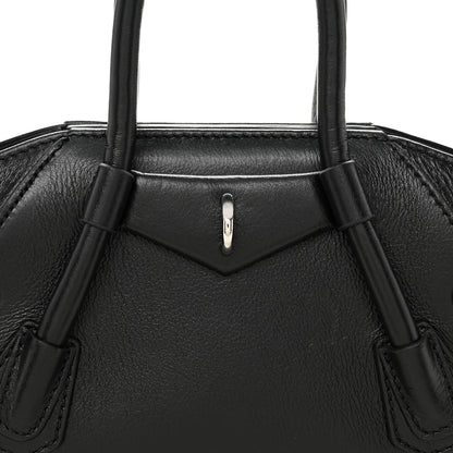 Givenchy Calfskin Lace Mini Antigona Stretch Black 7 of 9