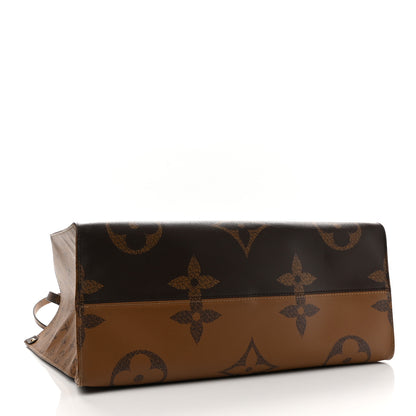 Louis Vuitton Reverse Monogram Giant Onthego GM 4 of 9