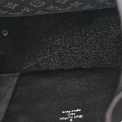 Louis Vuitton Mahina Carmel Hobo Black 5 of 9