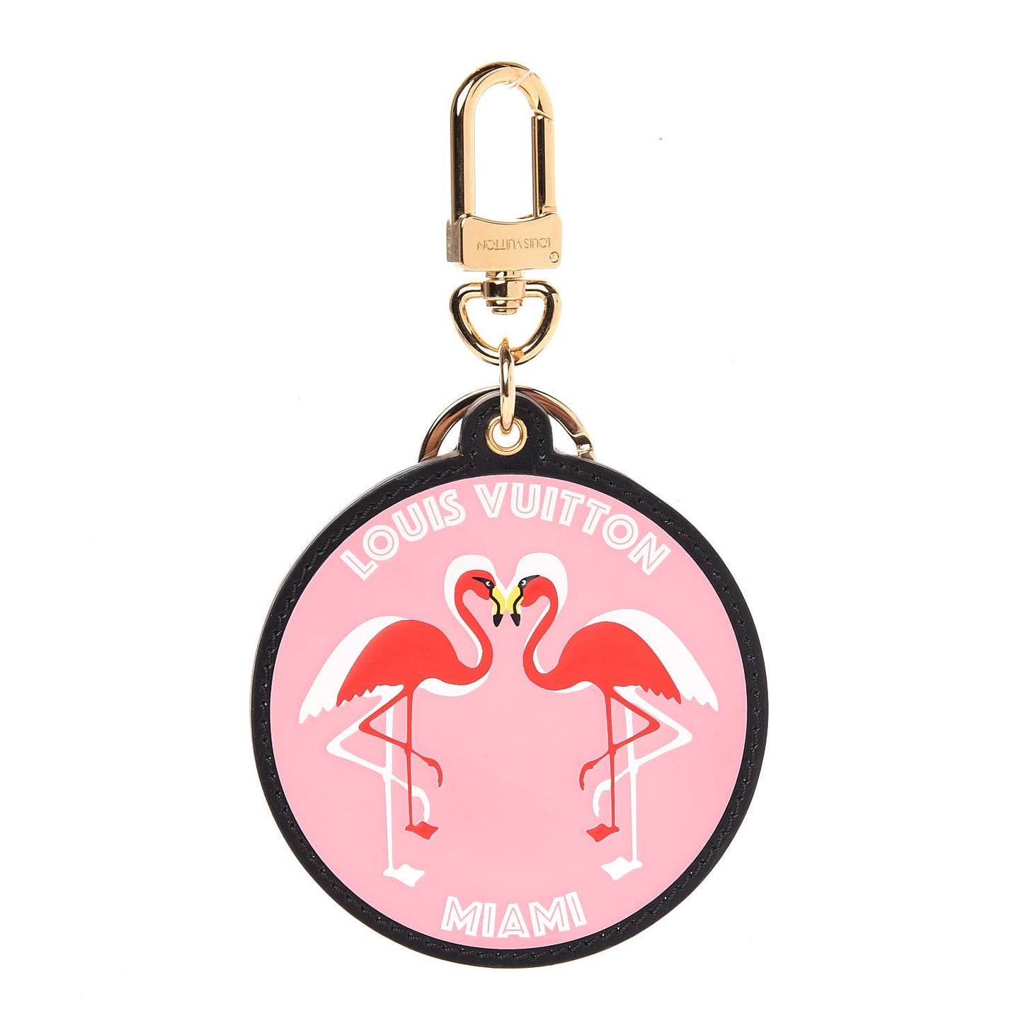 World Tour Flamingo Bag Charm Key Holder