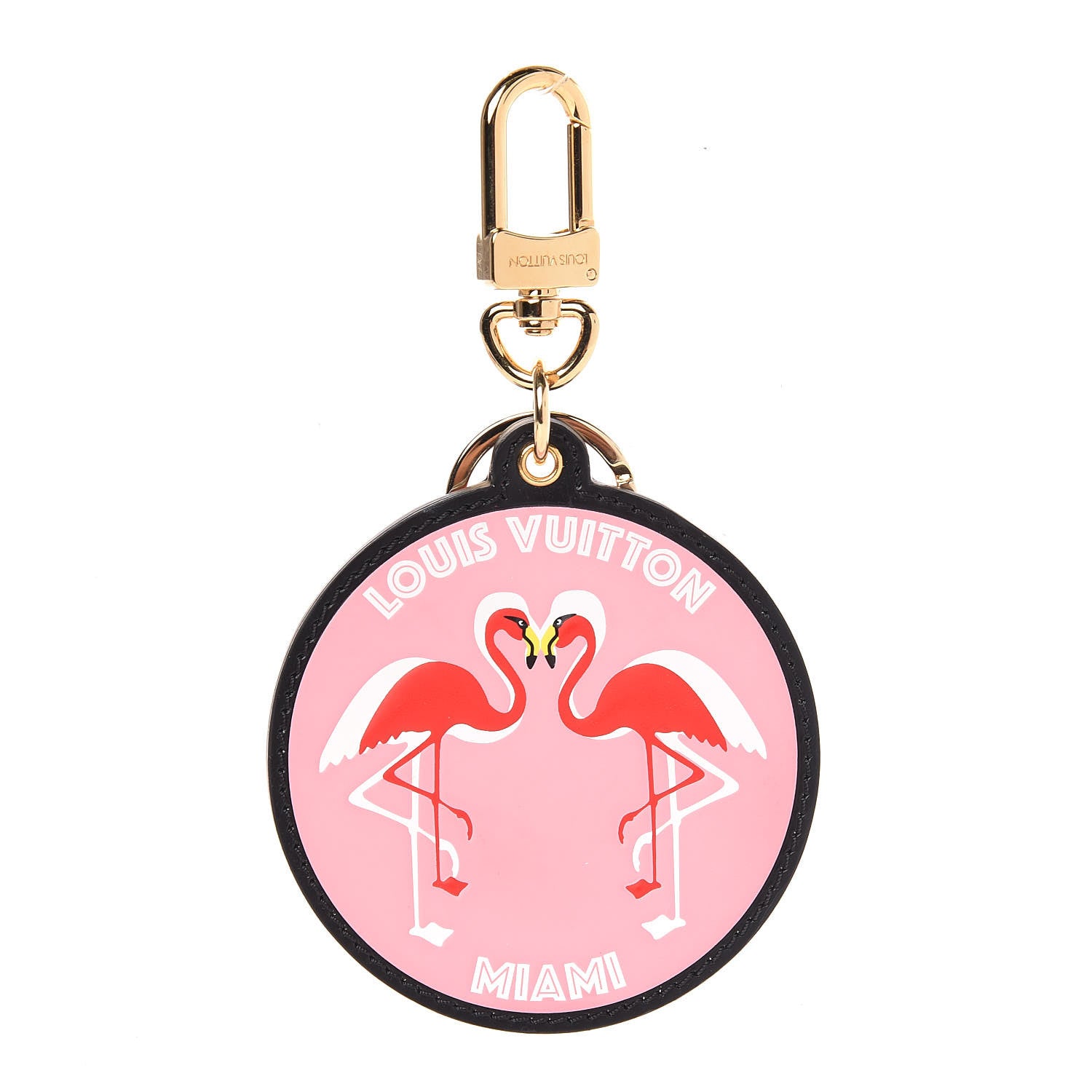 Louis Vuitton World Tour Flamingo Bag Charm Key Holder 1 of 4