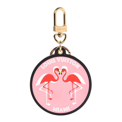 Louis Vuitton World Tour Flamingo Bag Charm Key Holder 1 of 4
