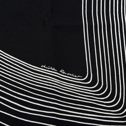 Hermes Silk Pegase Paysage Hermes Scarf 90 Black Beige 3 of 7