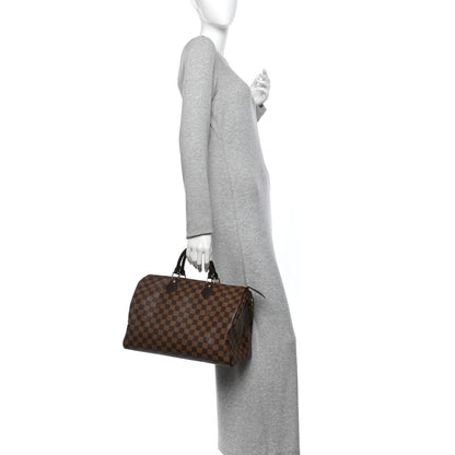 Louis Vuitton Damier Ebene Speedy 35 2 of 11