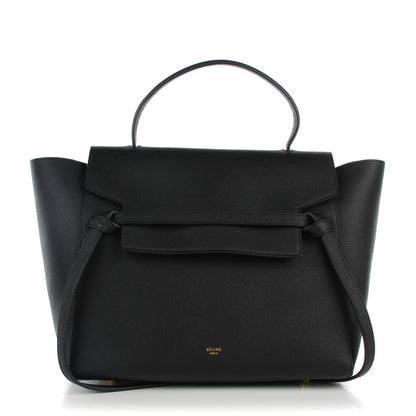 Celine Grained Calfskin Mini Belt Bag Black 1 of 8