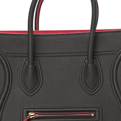 Celine Baby Grained Calfskin Medium Phantom Luggage Dark Taupe 8 of 10