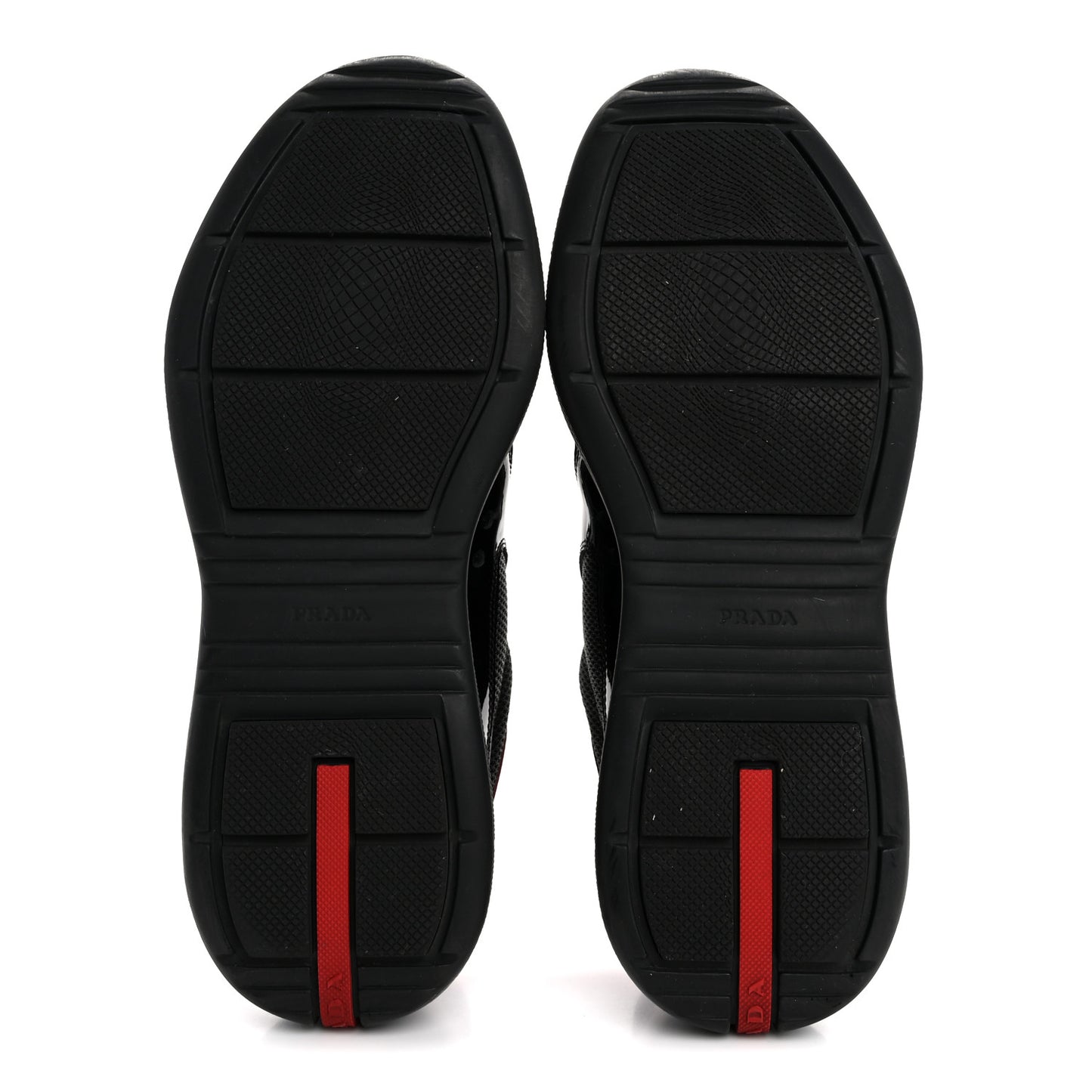 Patent Mens America's Cup Patchwork Sneakers 8 Black Red