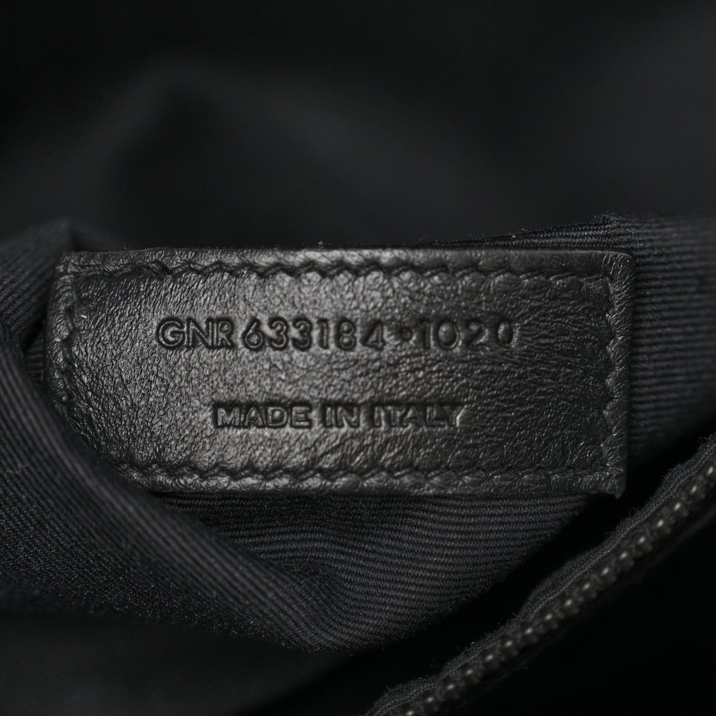 Crinkled Calfskin Matelasse Monogram Medium Niki Chain Satchel Black