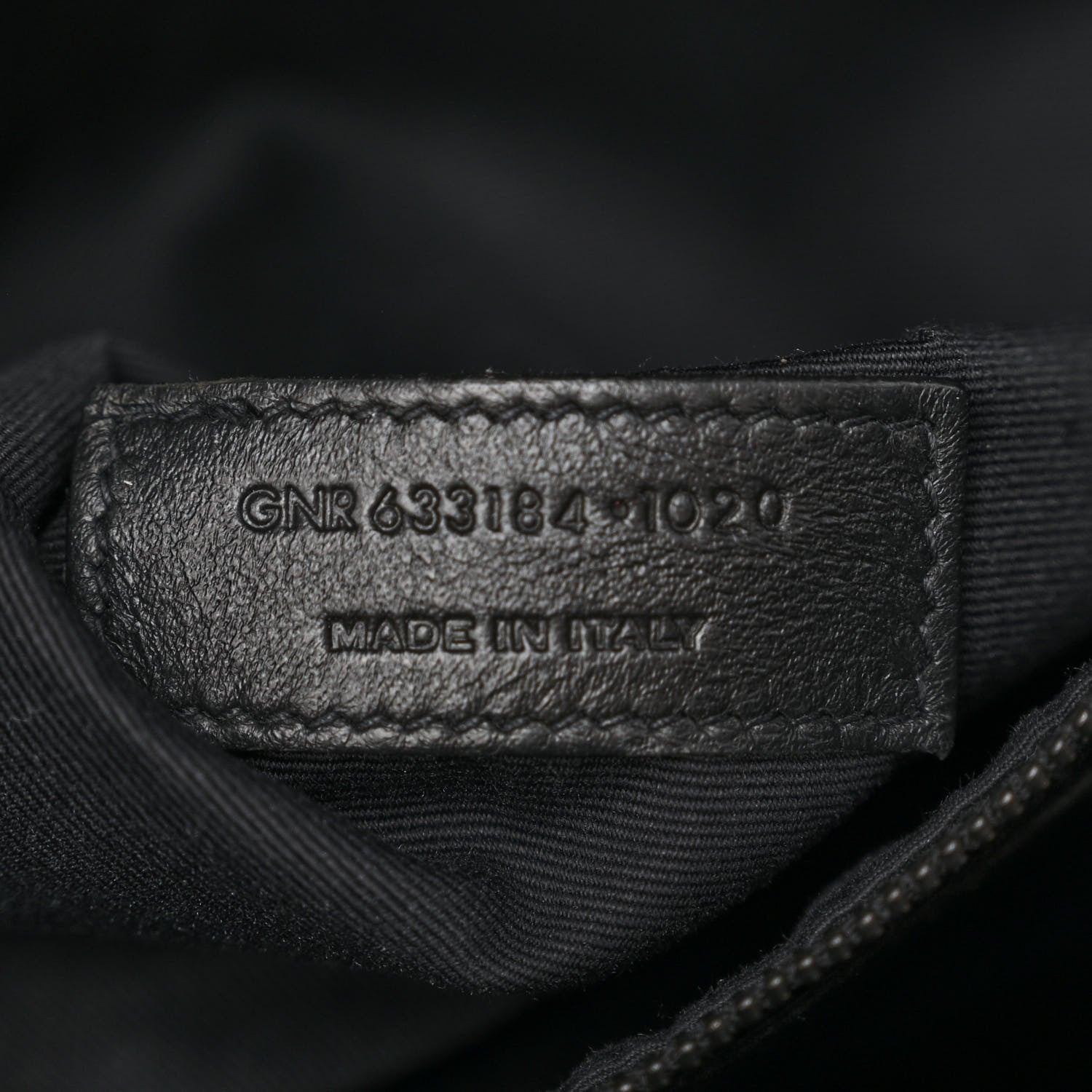 Saint Laurent Crinkled Calfskin Matelasse Monogram Medium Niki Chain Satchel Black 7 of 12