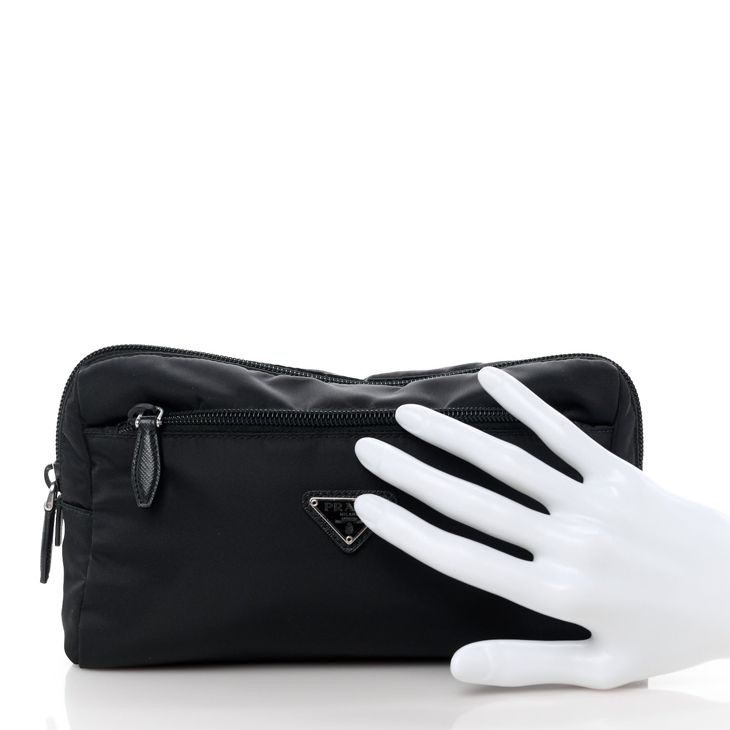 Tessuto Nylon Pouch Black