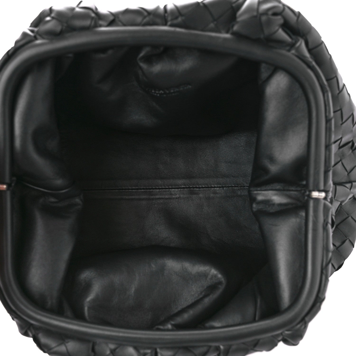 Bottega Veneta Nappa Maxi Intreccio The Pouch Oversized Clutch Black 5 of 11