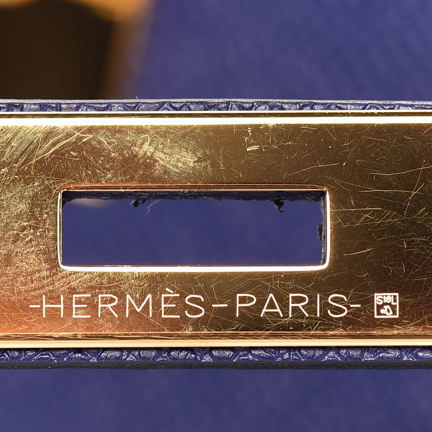 Hermes Epsom Kelly Sellier 32 Bleu Encre 20 of 36