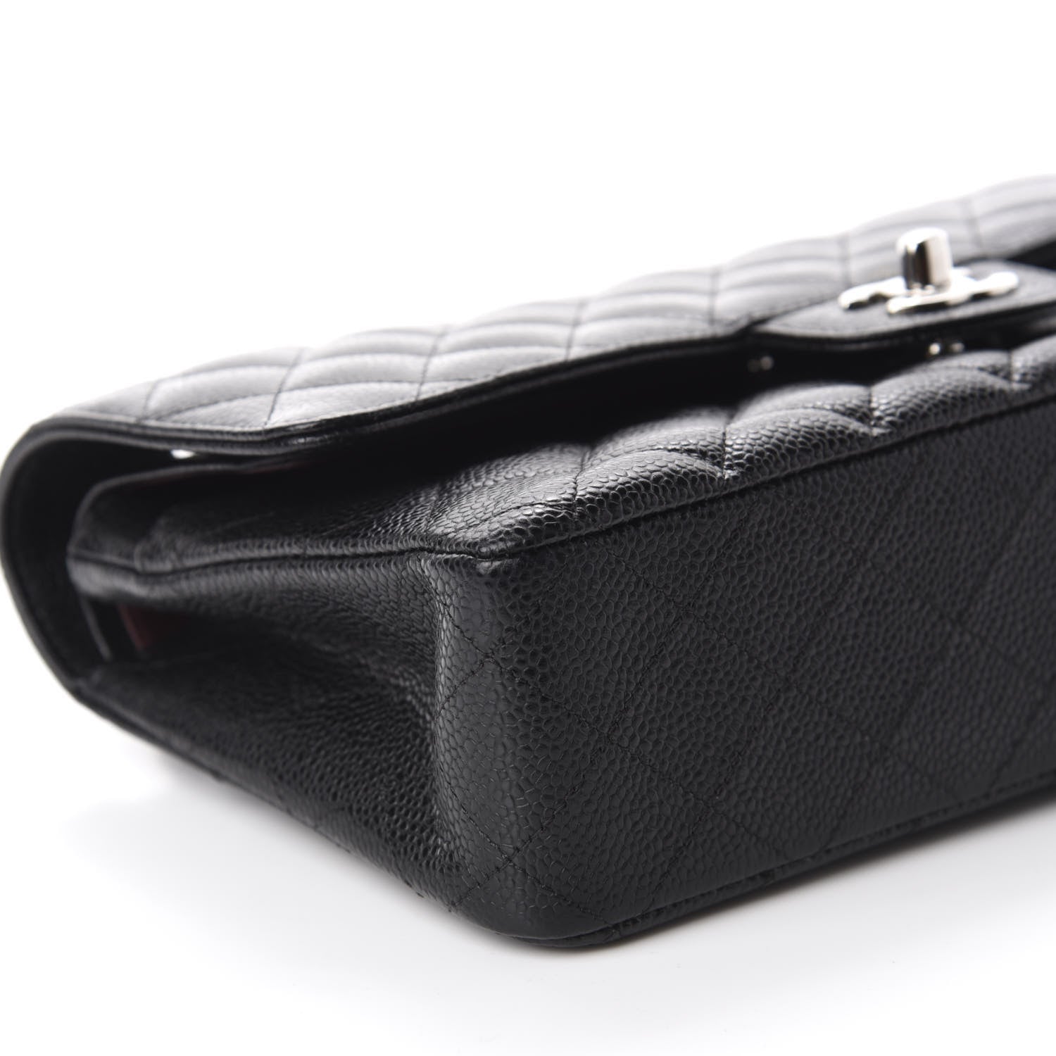 Chanel Caviar Quilted Medium Double Flap Black 5 of 9