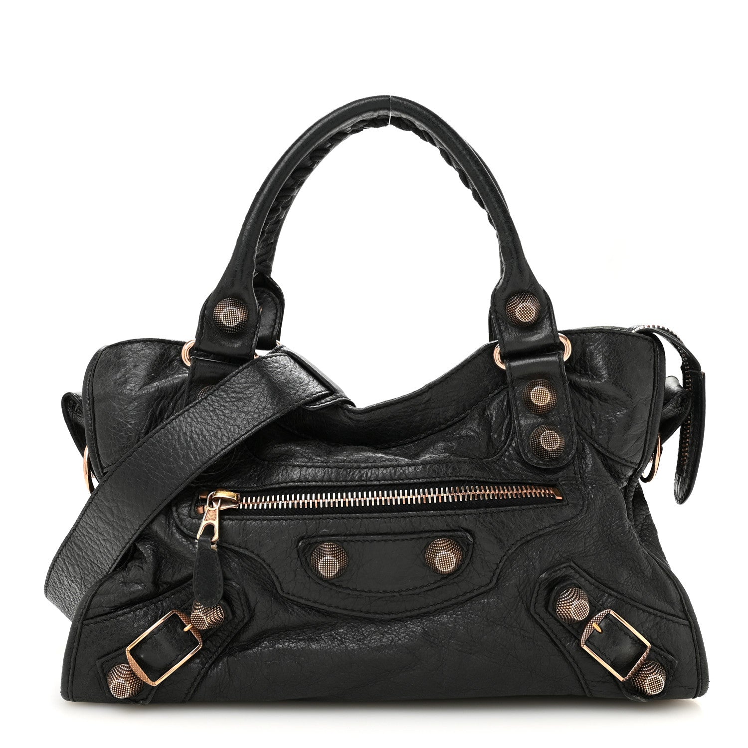 Balenciaga Agneau Giant 21 Rose Gold Hardware City Black 1 of 17
