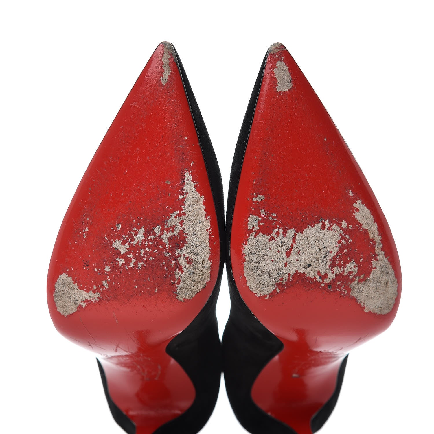 Christian Louboutin Veau Velours Decoltish 100 Pumps 36.5 Black 8 of 15