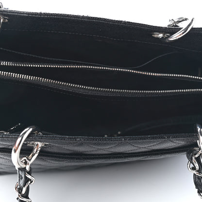 Chanel Caviar Quilted Grand Shopping Tote GST Black 5 of 9