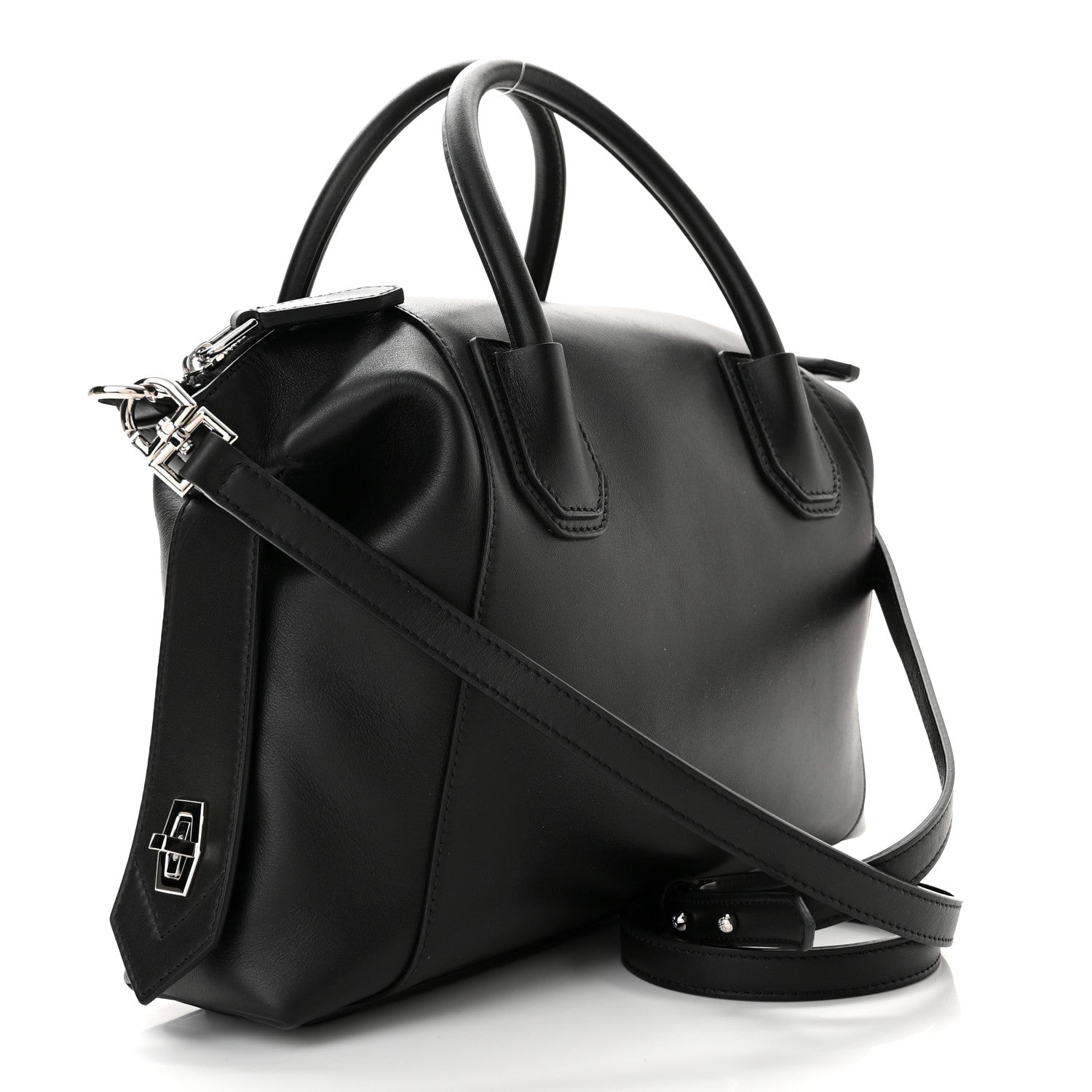 Givenchy Smooth Calfskin Small Soft Antigona Black 3 of 9
