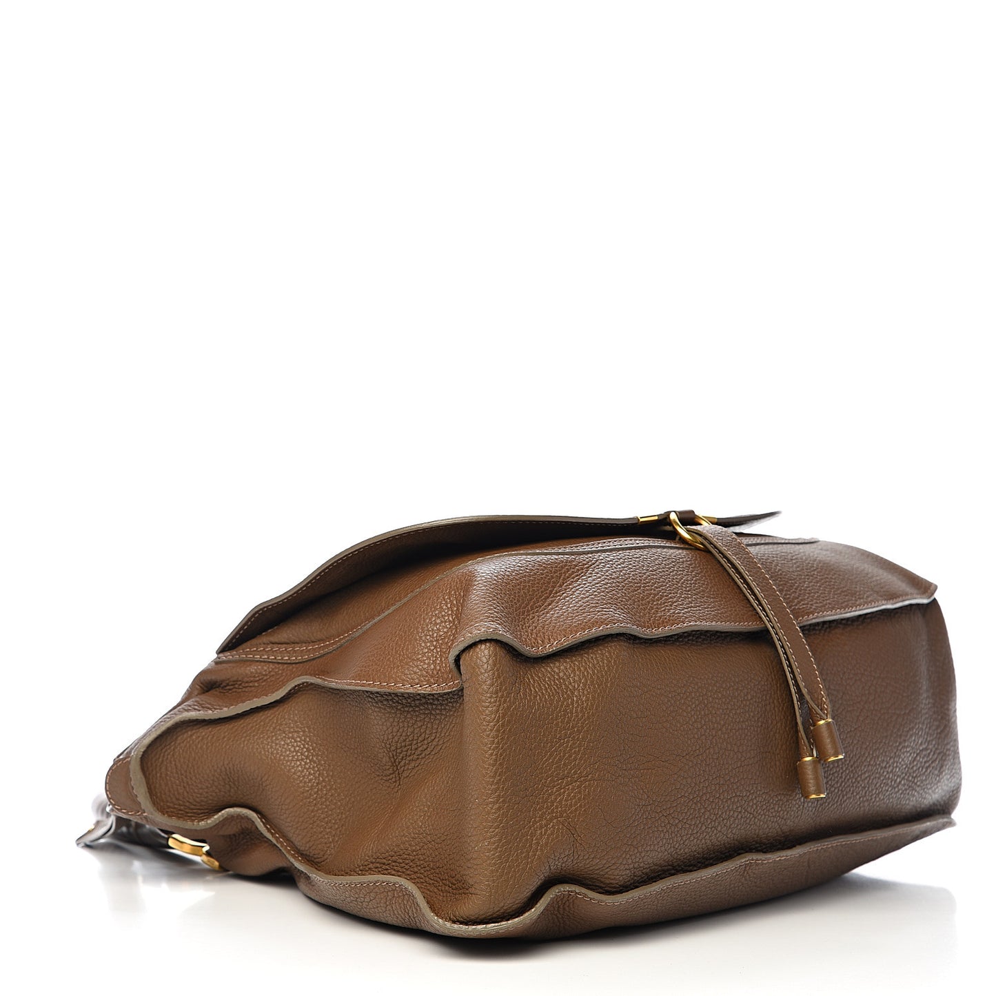 Calfskin Large Marcie Satchel Barbour Khaki