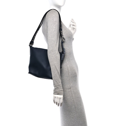 Loewe Supple Smooth Calfskin Jacquard Small Cubi Crossbody Bag Deep Navy 2 of 11