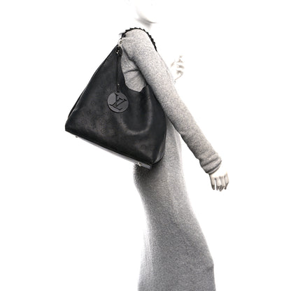 Louis Vuitton Mahina Carmel Hobo Black 2 of 9