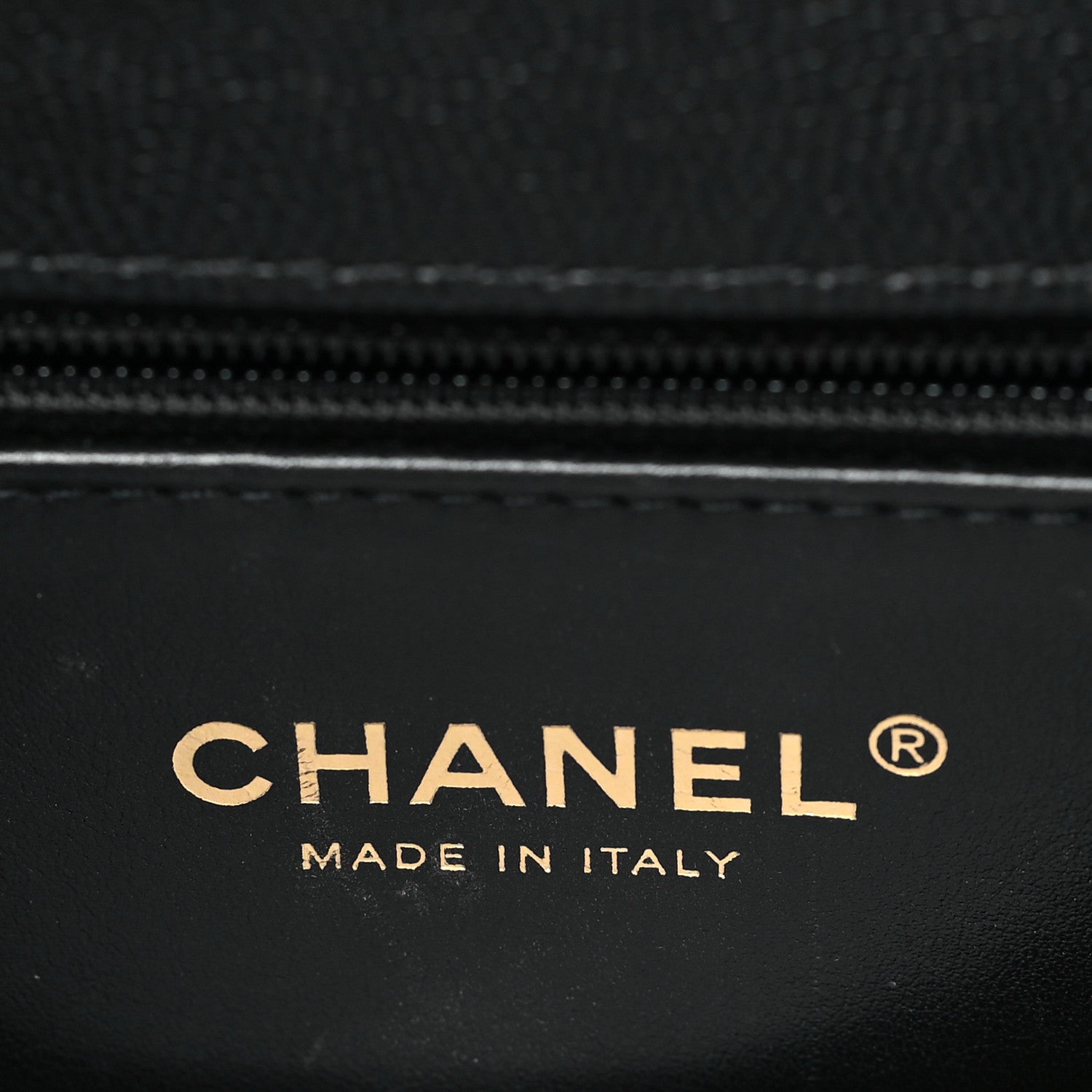 Chanel Caviar Lizard Embossed Quilted Small Coco Handle Flap Black 6 of 11