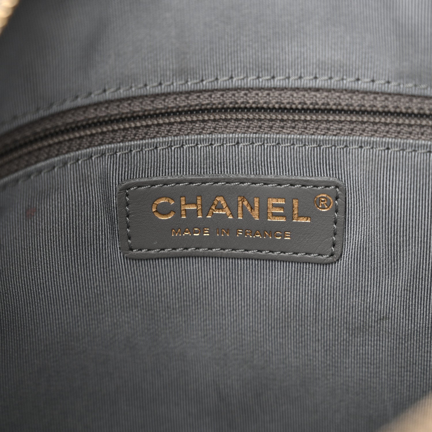 Chanel Iridescent Caviar Flat Quilted Small Coco Tassel Camera Case Grey 6 of 12