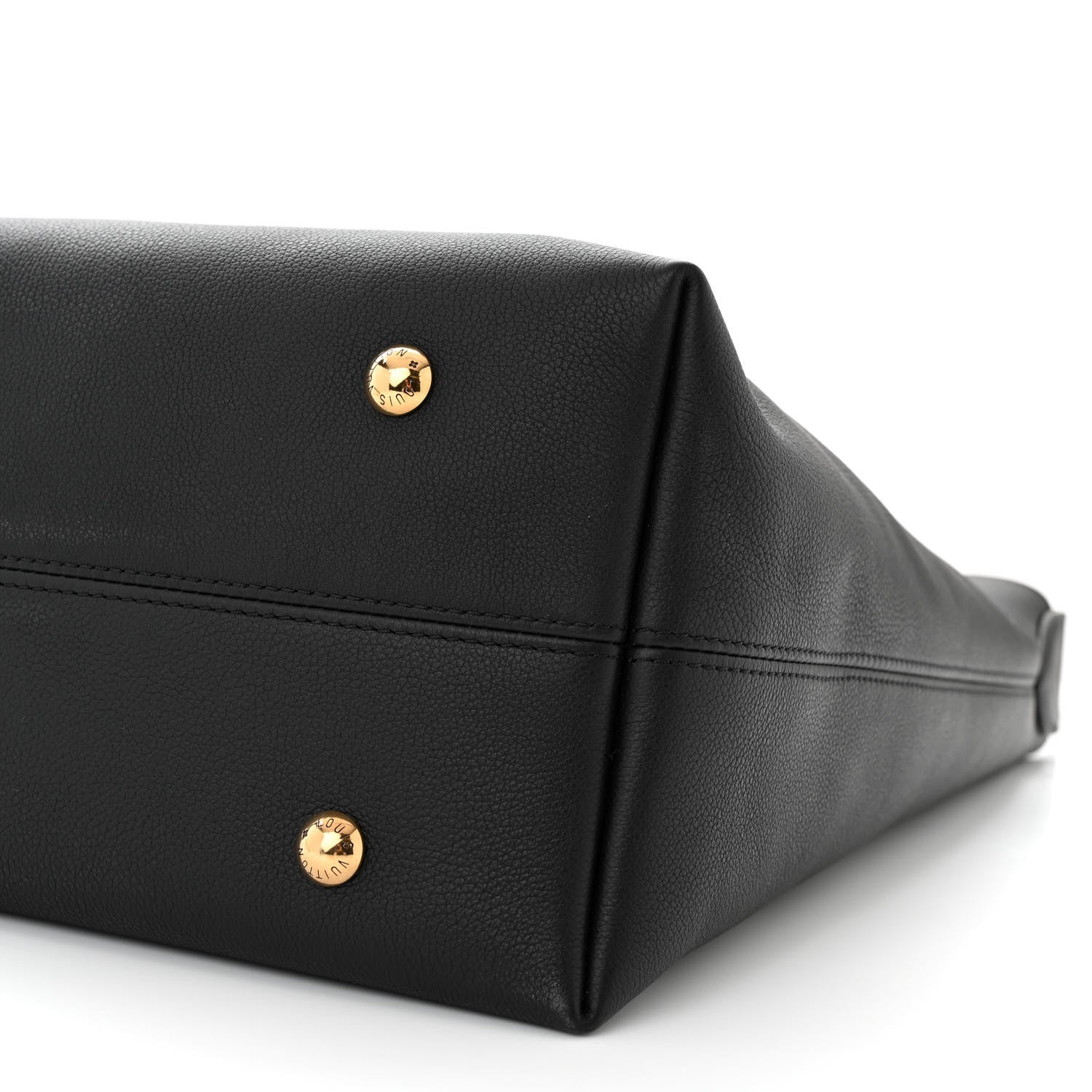 Louis Vuitton Grained Calfskin Low Key Hobo MM Black 10 of 10